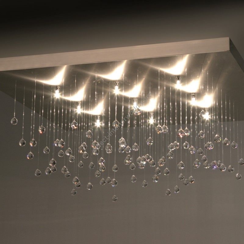 ILFARI / Semi-Flush Mounts / Sprankling Square