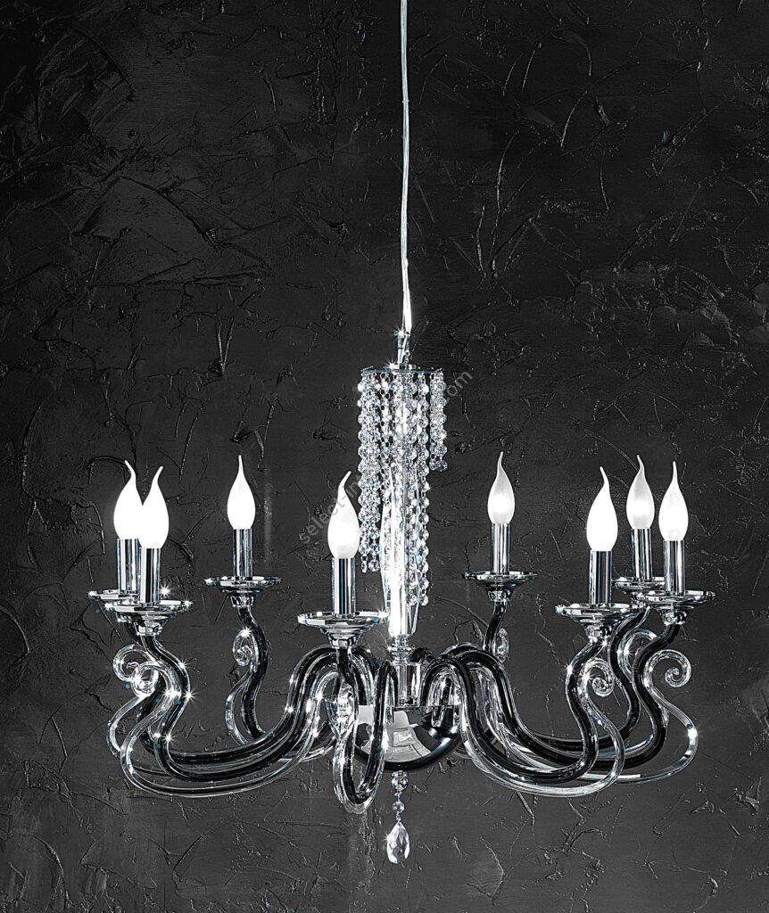 Euroluce Lampadari / Chandeliers / Venice Superlux L8 Black