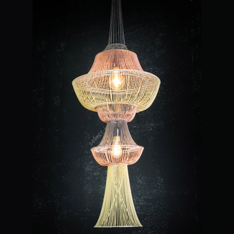Willowlamp / Kronleuchter / Moroccan Vase 1 Large Suspended