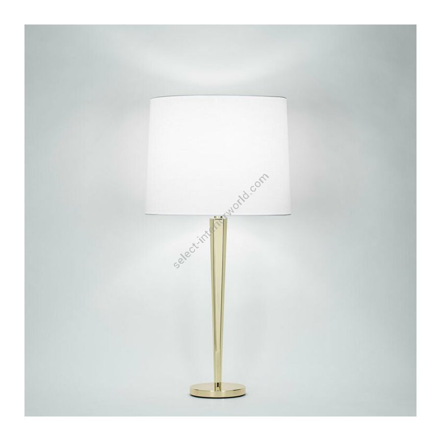 Polished Brass finish (cm.: H 73 x W 30.5 / inch.: 28" x 12")