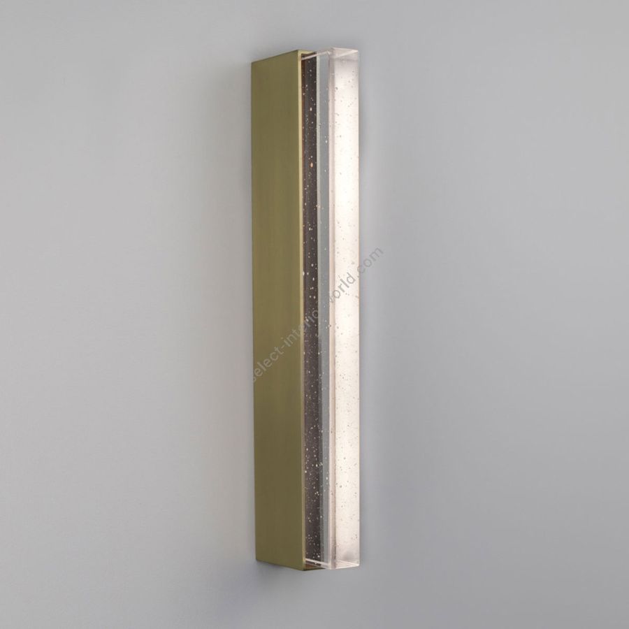 LED-Wandleuchte / Satin Brass endfertigung