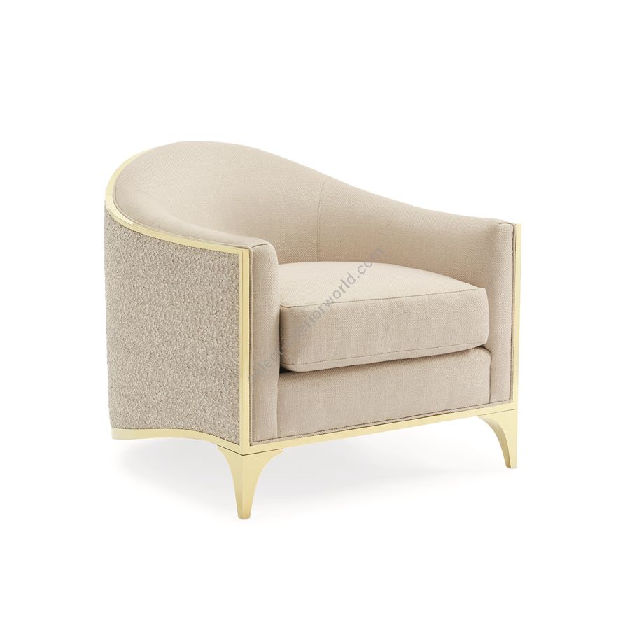 Majestic Gold Finish with Beige Fabric (2585 71CC)