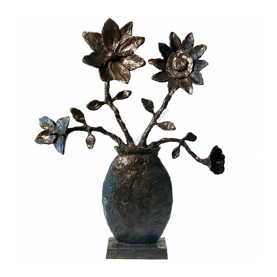 Green / Brown patina finish