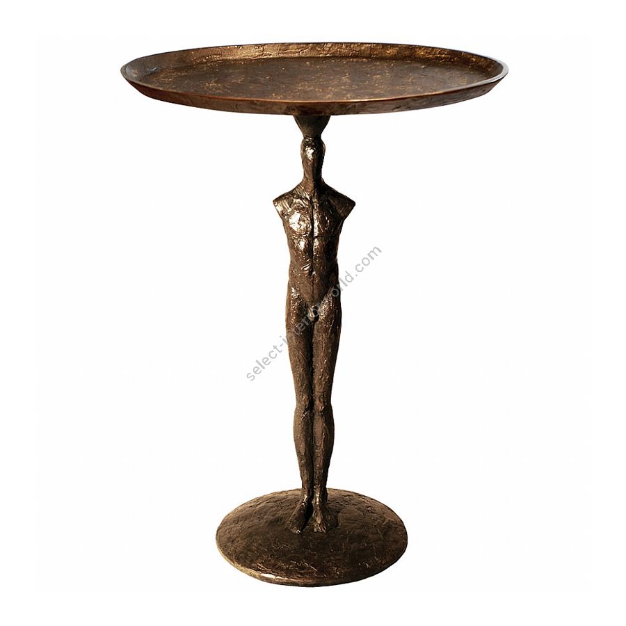 Green / Brown patina finish