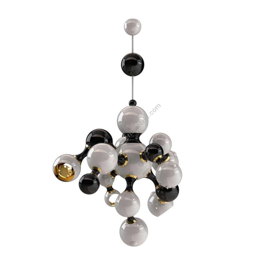 Endfertigung: Black and white lacquer