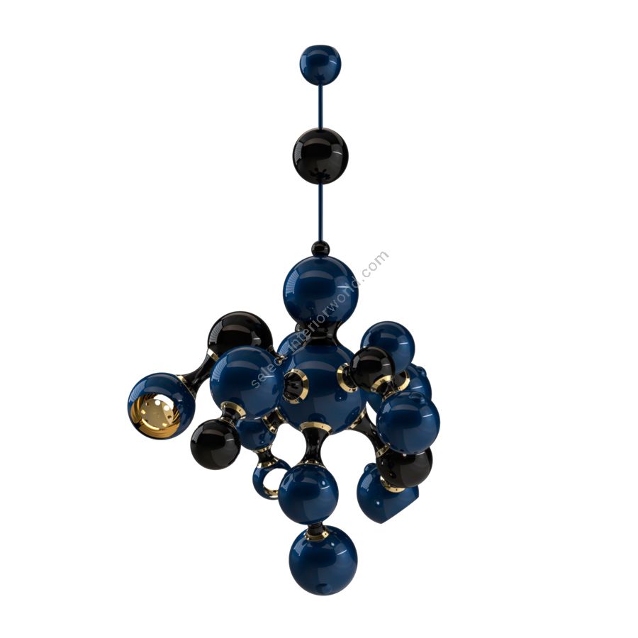 Endfertigung: Blue lacquer