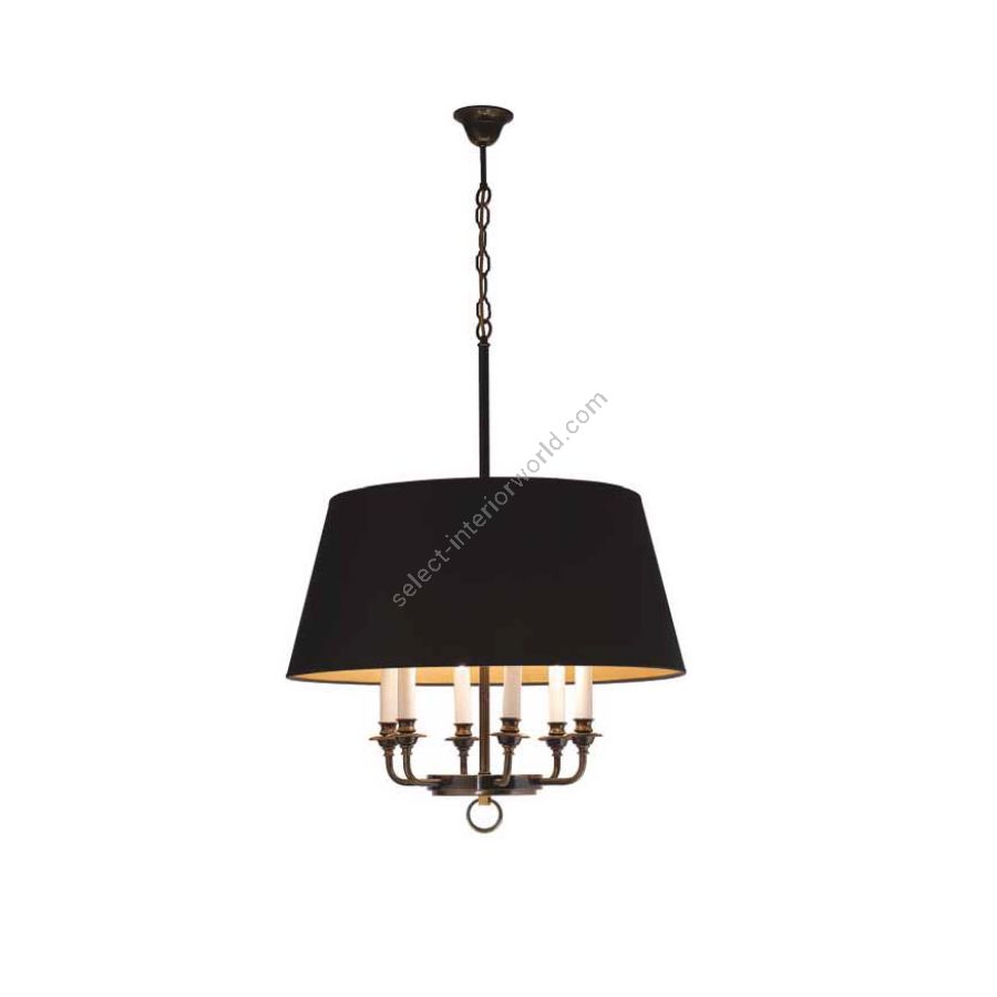 Brass dark brushed bronze finish