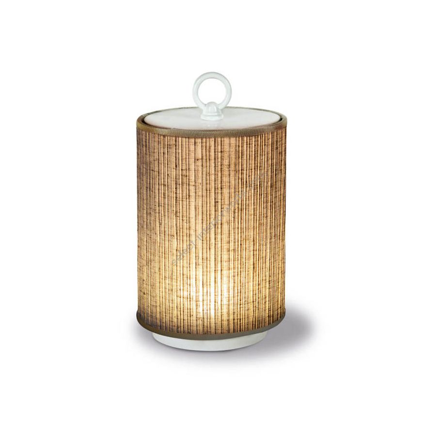 Greggio Plisado fabric lampshade