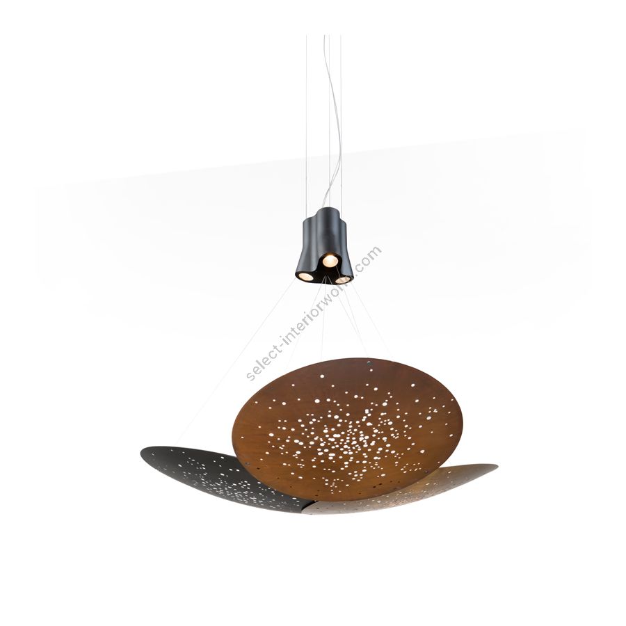 Mehrfarbene Endfertigung, cm.: 6 x 161 x 152 / inch.: 1.7" x 63.4" x 59.8"