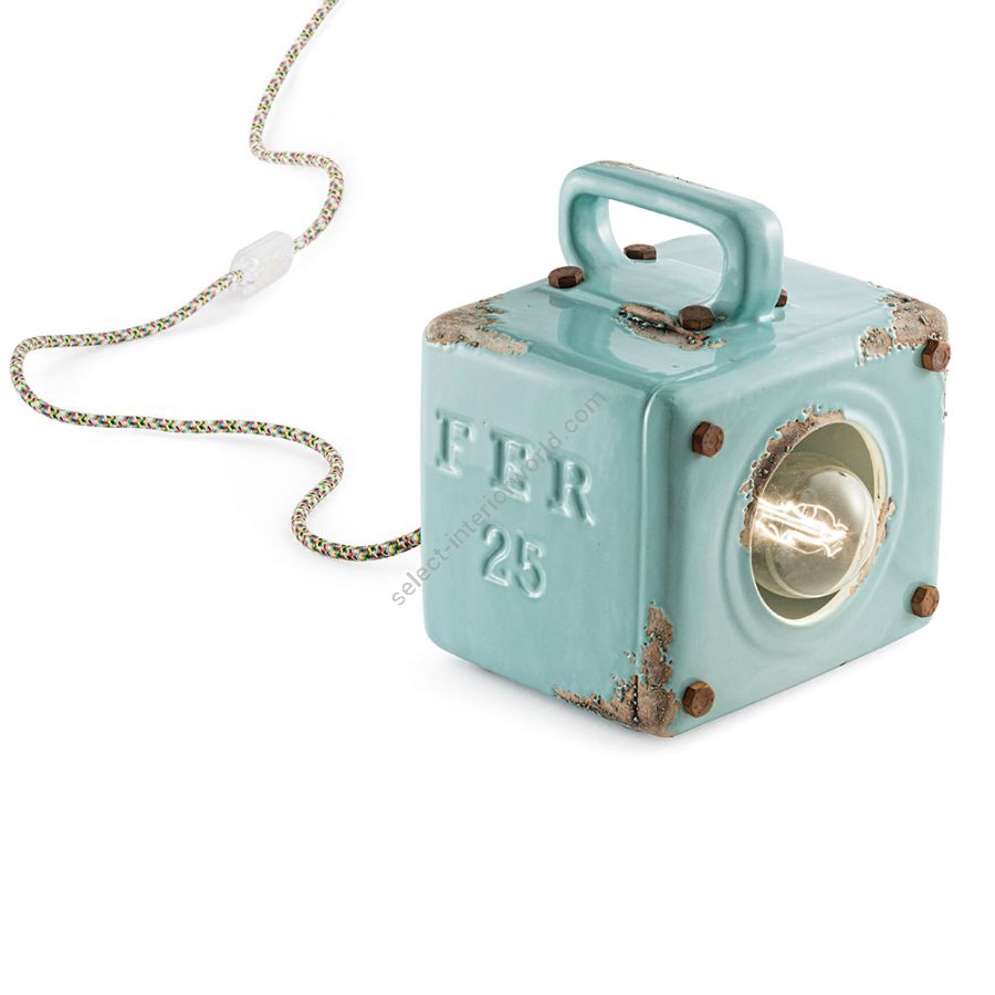 Light blue (Via) finish