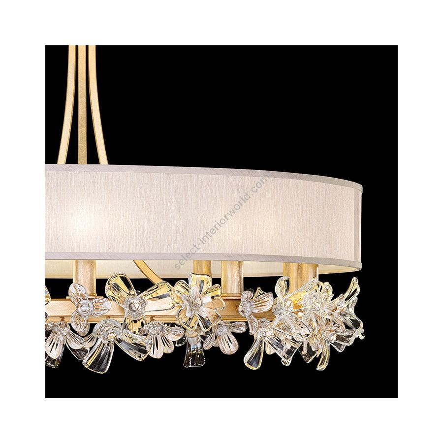 Gold Leaf / Champagne Fabric Shade 915240-22