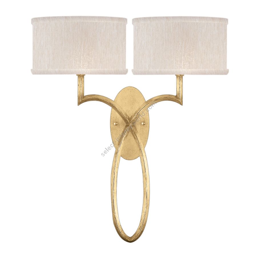 Gold Leaf / Champagne Fabric Shades - 784750-33