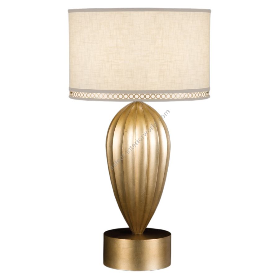Gold / White Linen Shade - 793110-2