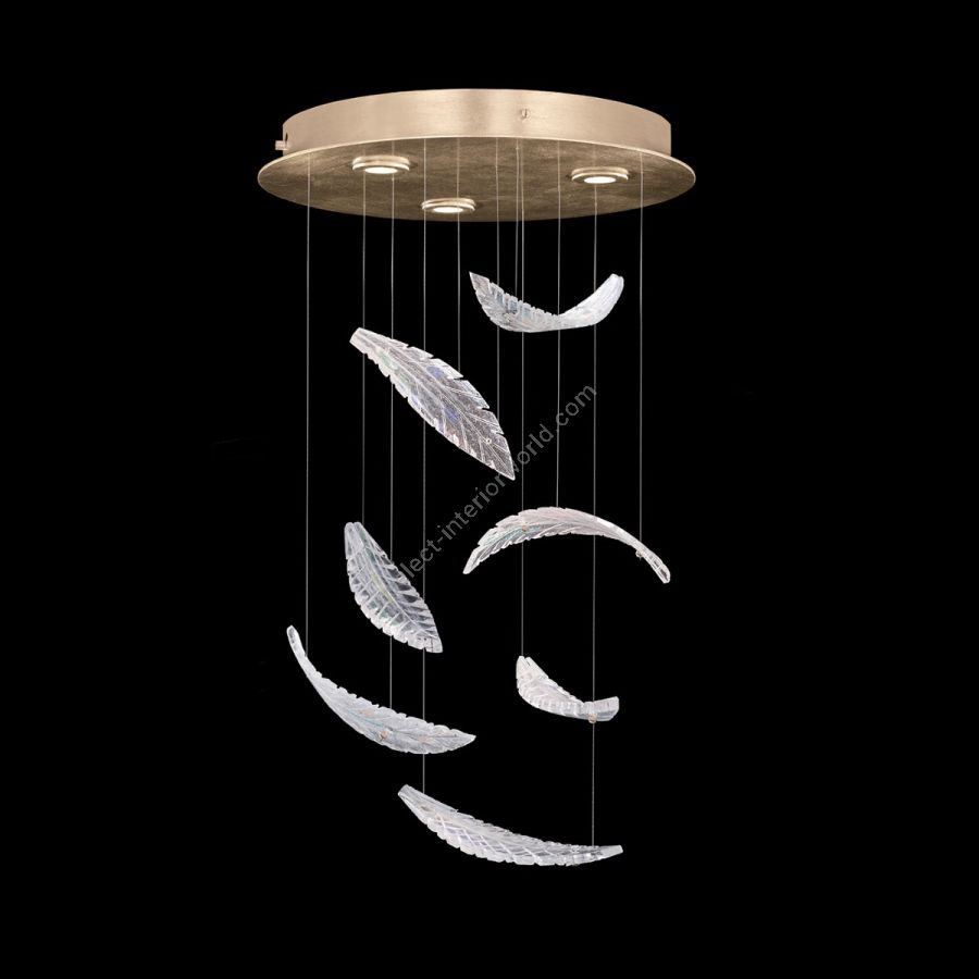 Elevate 18″ 895640-211 Gold / Dichroic “Plumes”