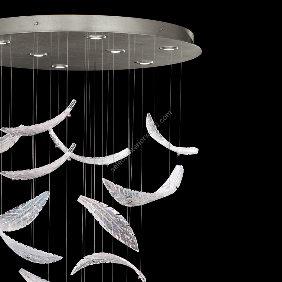 Elevate 32″ 895840-112 Silver / Dichroic “Plumes”