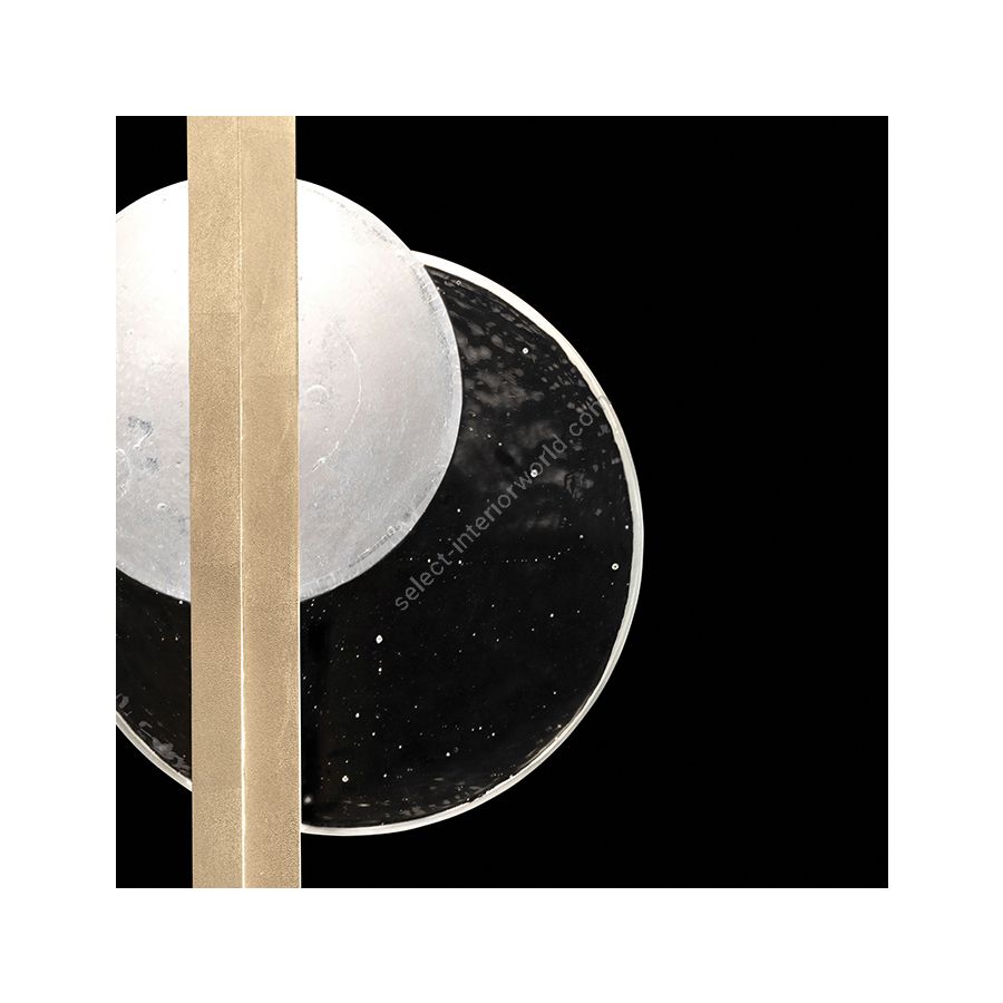 Soft Gold Leaf / Clear & White Glass 921650-5