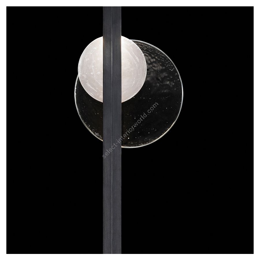 Black Iron / Clear & White Glass 921750-1