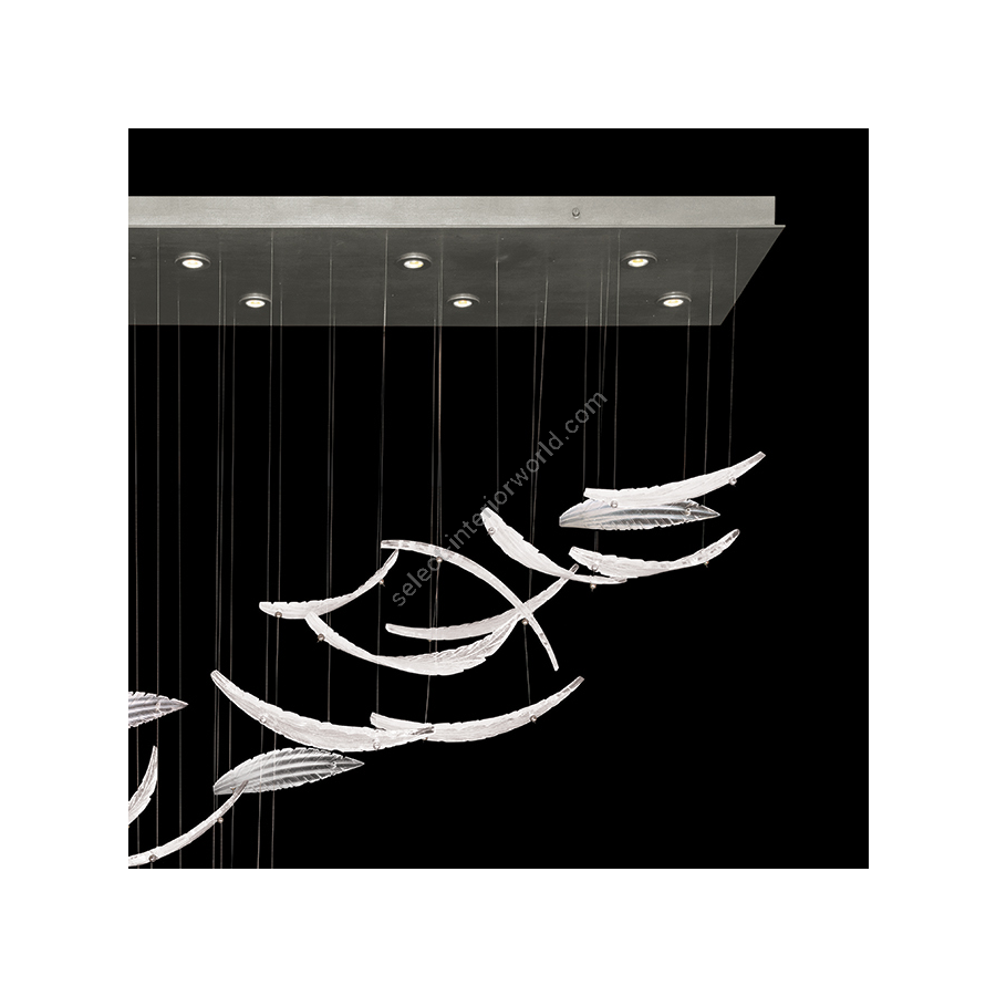 Elevate 54″ 894840-121 Silver / White “Plumes”