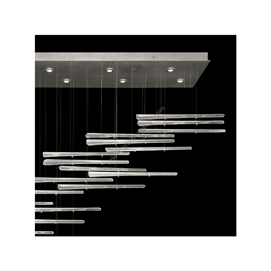 Elevate 62″ 894840-131 Silver / Crystal Stardust Spires