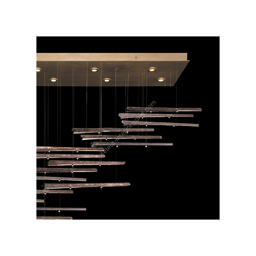 Elevate 62″ 894840-251 Gold / Meteorite Spires