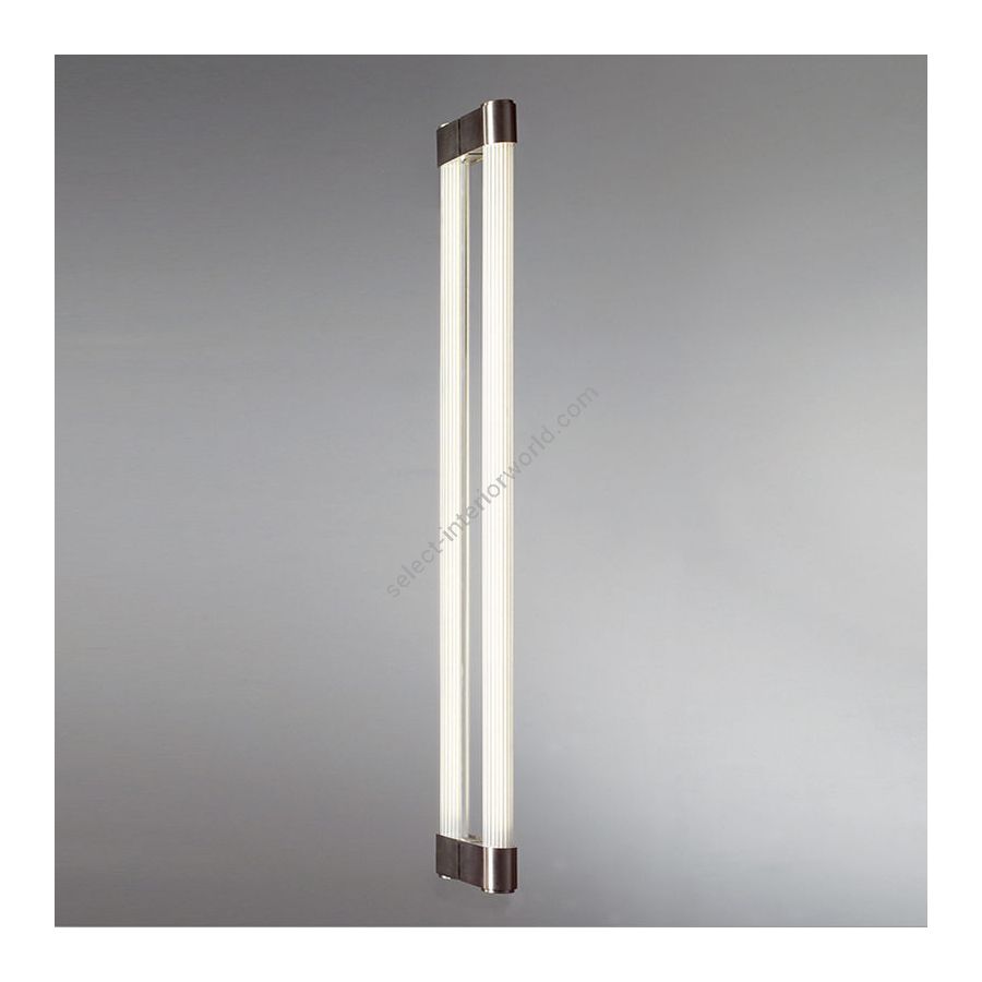 Satin Nickel finish (cm.: H 128 x W 92 / inch.: H 50" x W 3")