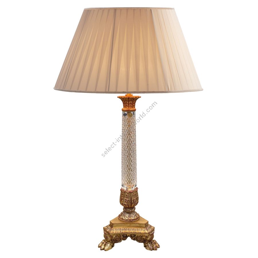 Endfertigung: Antik vergoldet Typ des Lampenschirms: Mit Beige Lampenschirm