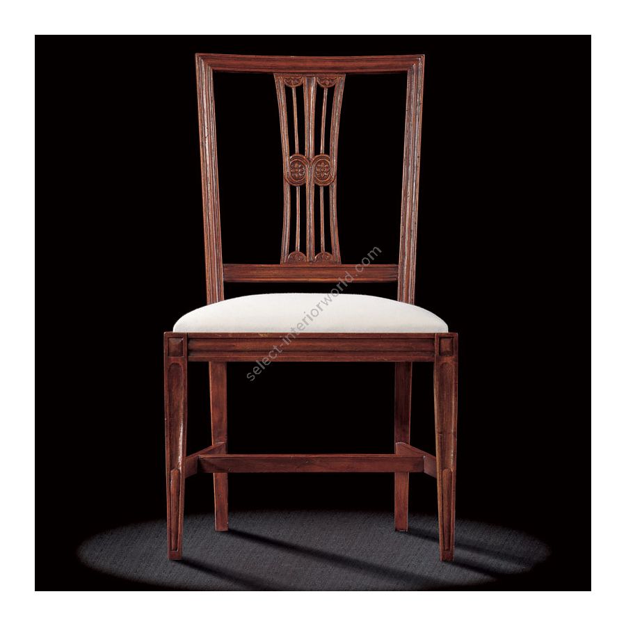 White off calico upholstery