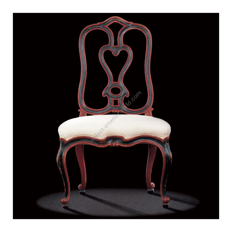 White off calico upholstery