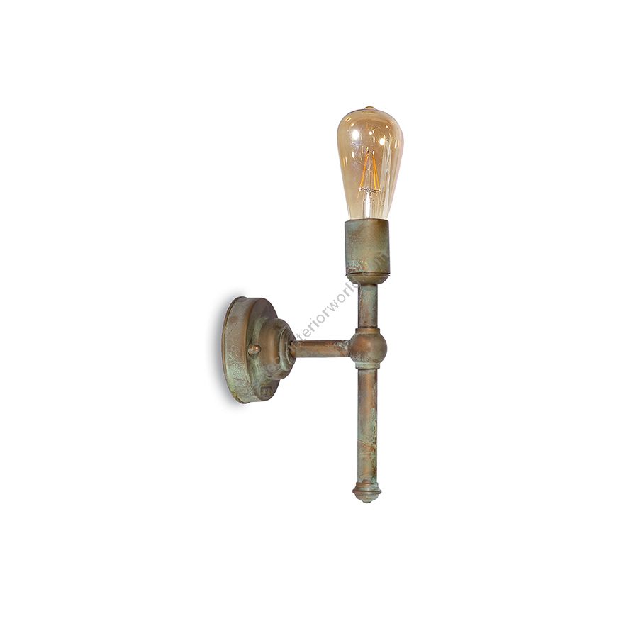 Wandlampe / Antikisierter Messing endfertigung