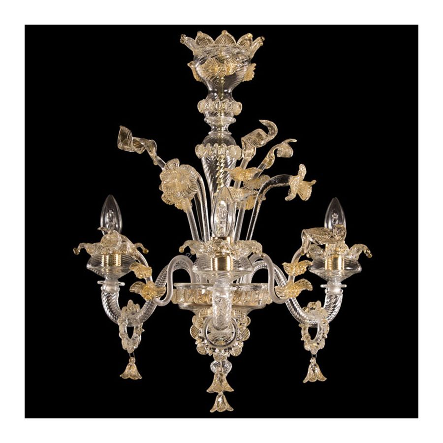 Gold Glass / 3 lights