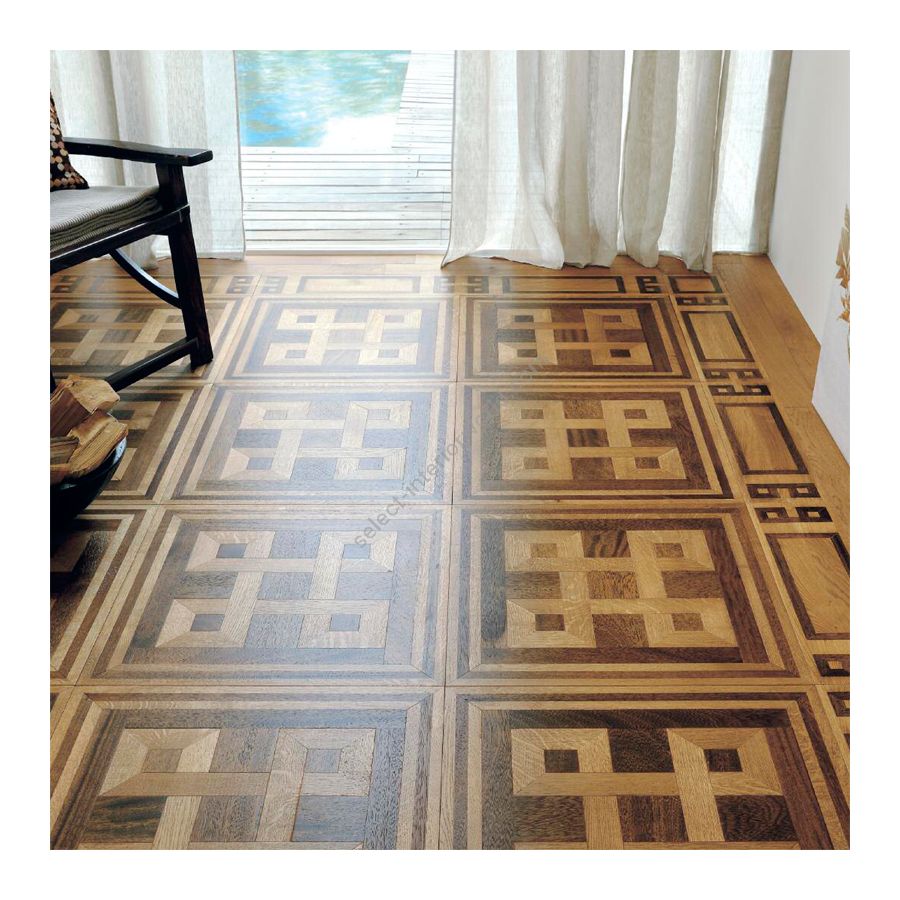 Endfertigung: medium afr. zambia, light oak