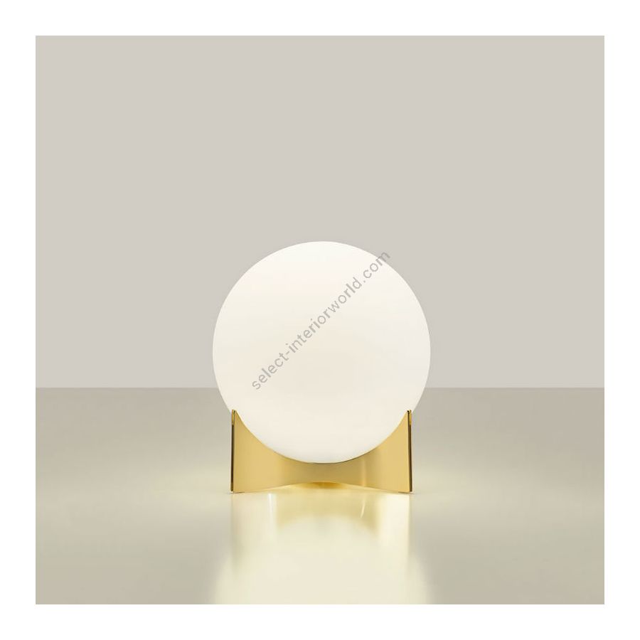 Table lamp / Gold plated finish