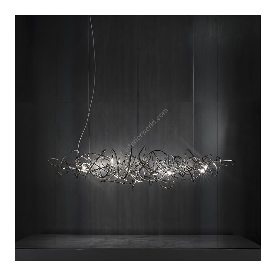 Pendelleuchte / Black Amethyst endfertigung