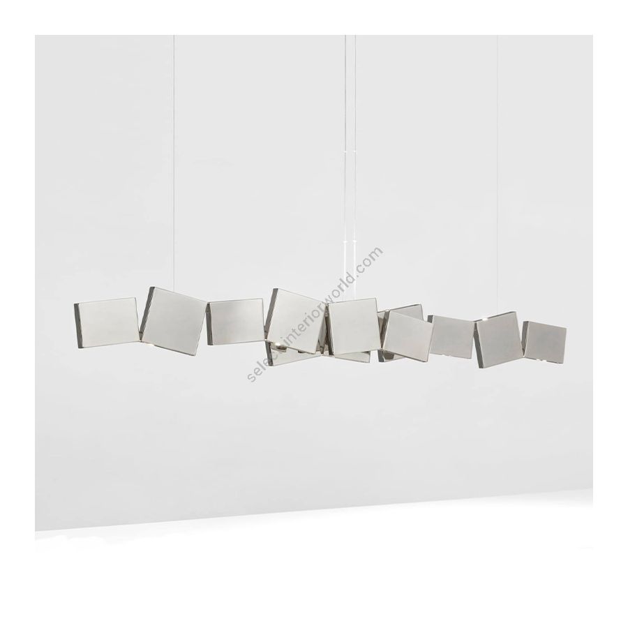 Suspension lamp / Finish: Nickel