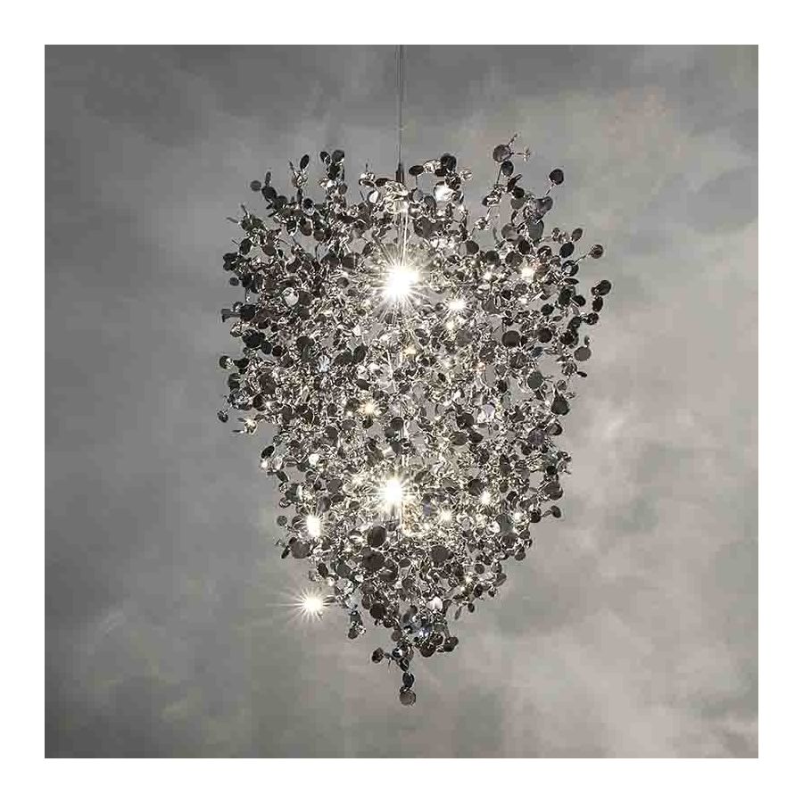 Suspension lamp / Stainless Steel finish