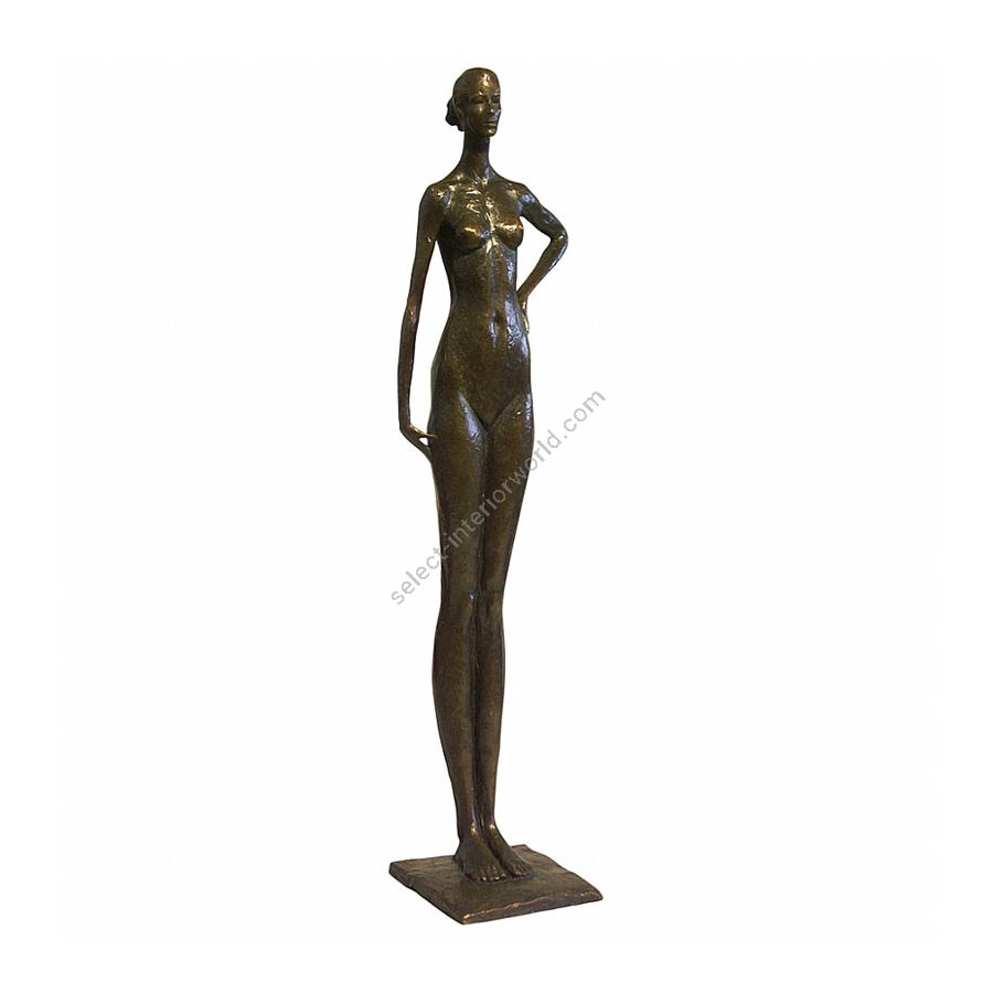 Green / Brown patina finish