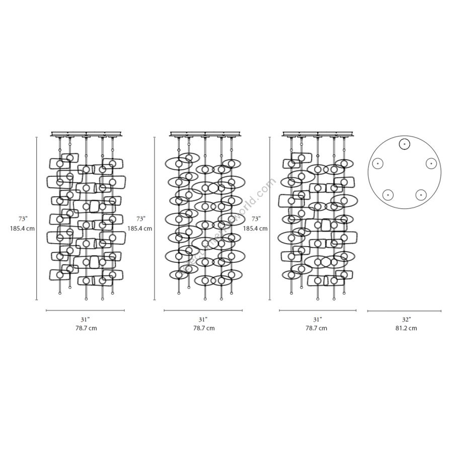 5 Stems/7 Cast Forms