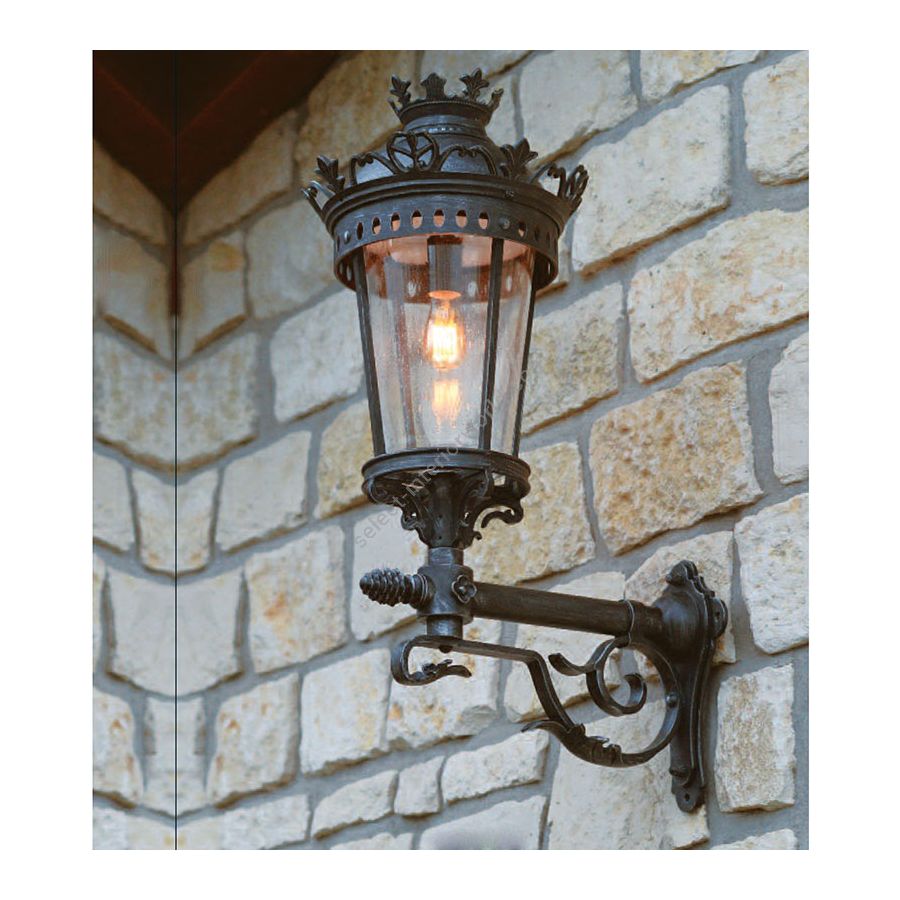 Iron nature finish (cm.: 96 x 42 x 61 / inch.: 37.7" x 10.7" x 5.5")