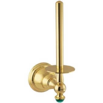 Bronces Mestre / Toilet Roll Holders / Atlantica Precious with Malachite stone 036885.ML0.01