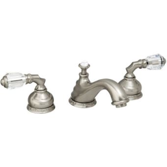 Bronces Mestre / Washbasin Fittings / Three holes basin set with Swarovski crystal 041601.A00.62