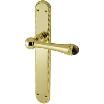 Bronces Mestre / Door Handles / Metropolis with tiger eye stone 0A4085.TG0.01