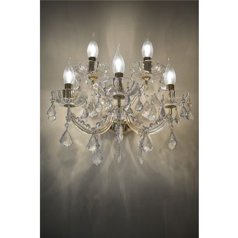 Italian Luxury Lighting / Wall Sconces / Maria Theresa 5 Lights 1039 005