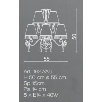 Il Paralume Marina / Wall Lamp / 1627/A5