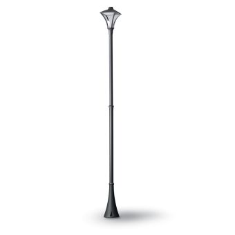 Moretti Luce / Stolpbelysning & Pollarbelysning / Aluminium Modern LED / Splendor 1 177 29W