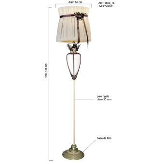 Il Paralume Marina / Floor Lamps / 1850FL/FUMENR