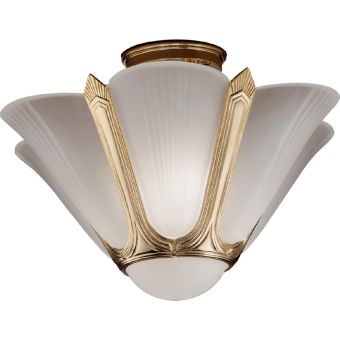 Possoni / Antique brass ceiling light / Lady 19113SF