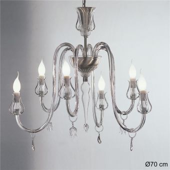 Patrizia Volpato / Chandeliers / Intrecci Handcrafted Murano Glass PV-2022