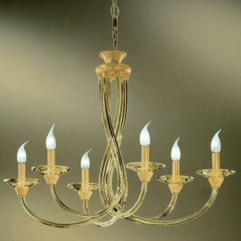 Patrizia Volpato / Chandeliers / Intrecci Handcrafted Murano Glass 2030-6