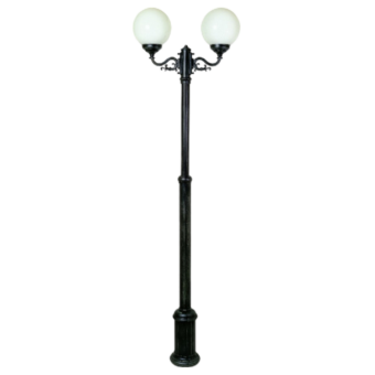 Moretti Luce / Stolplampor & Pollarlampor / Aluminum Traditional Amalfi 22R7