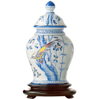 Le Porcellane / Vases with Lids / Potiche Fagiani 2322 2320 2318